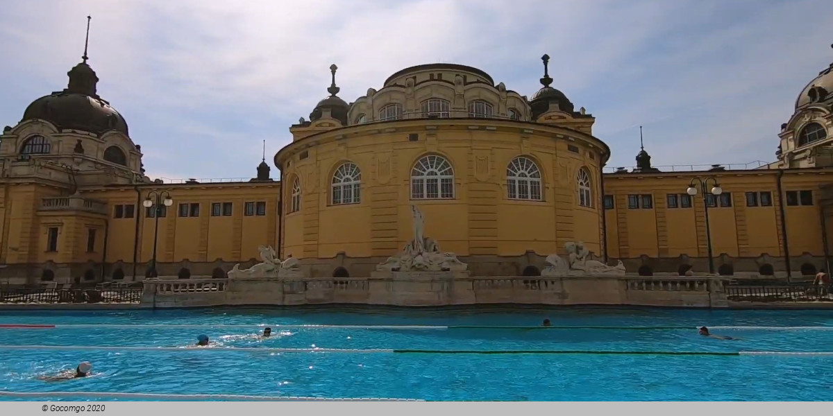 Széchenyi Thermal Bath Skip-the-line Entry Ticket and Palm House Access with Fruits and Cocktail