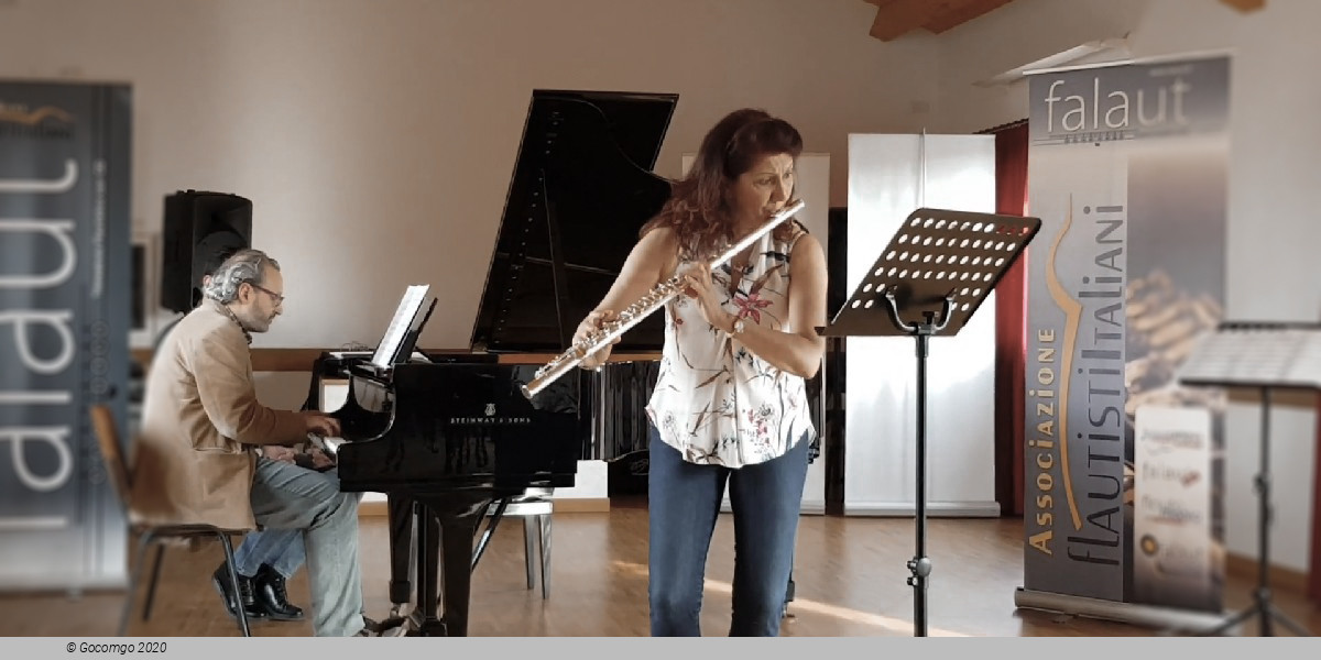 Luisa Sello, Flute and Han Guoliang, Flute, photo 1