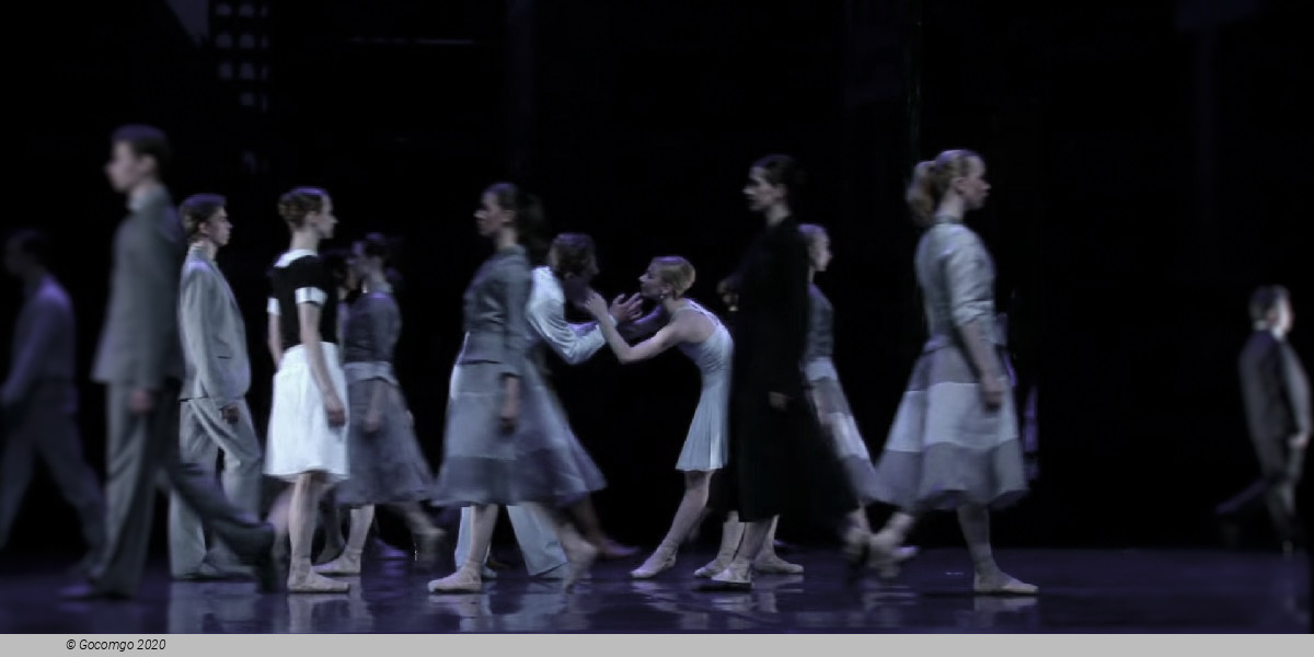 Scene 9 from the ballet "Romeo and Juliet", choreographed by Krzysztof Pastor