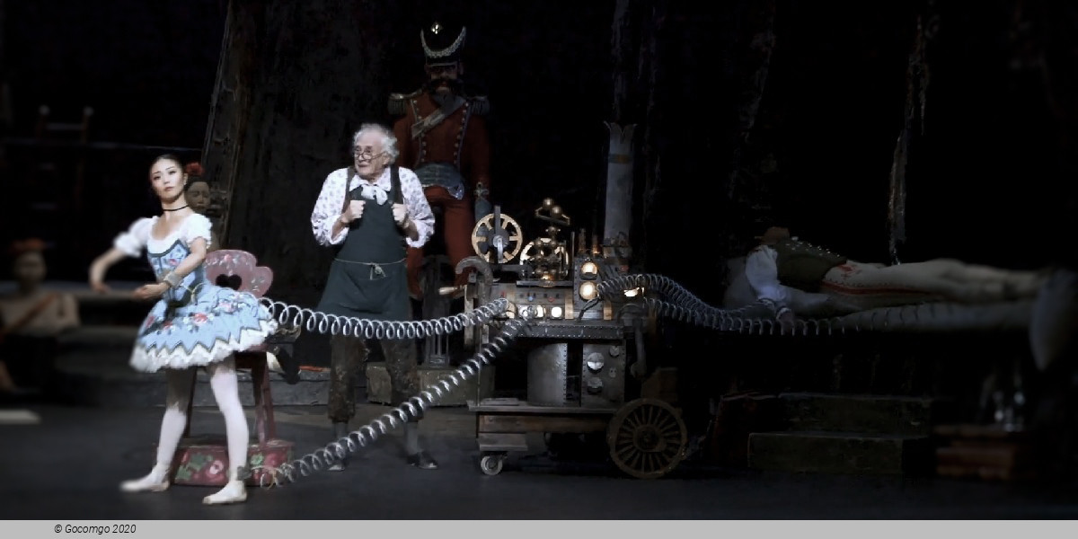 Scene 6 from the ballet "Coppélia", choreography by Ronald Hynd