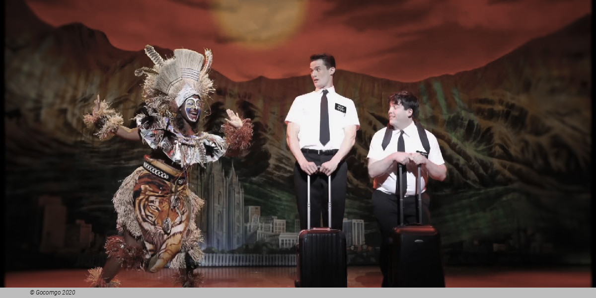 Scene 1 from the musical "The Book of Mormon" (West End production), photo 1