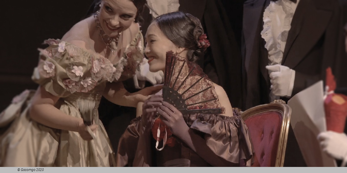 Scene 4 from the ballet "The Lady with the Camellias", choreography by John Neumeier, photo 2