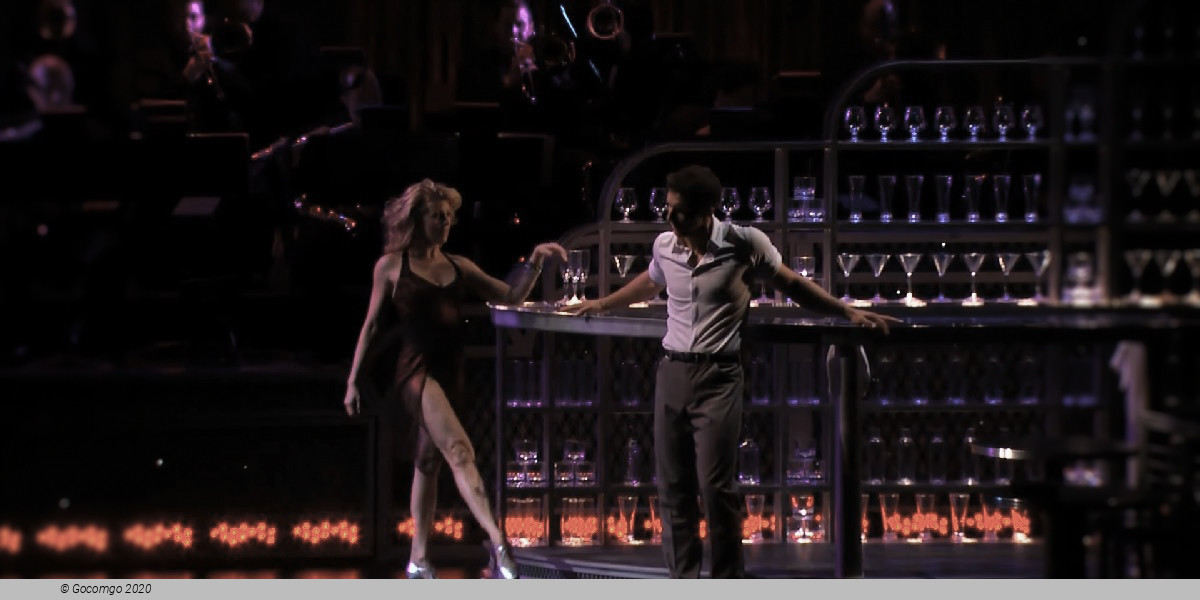 Scene 1 from the modern ballet "Come Fly Away"