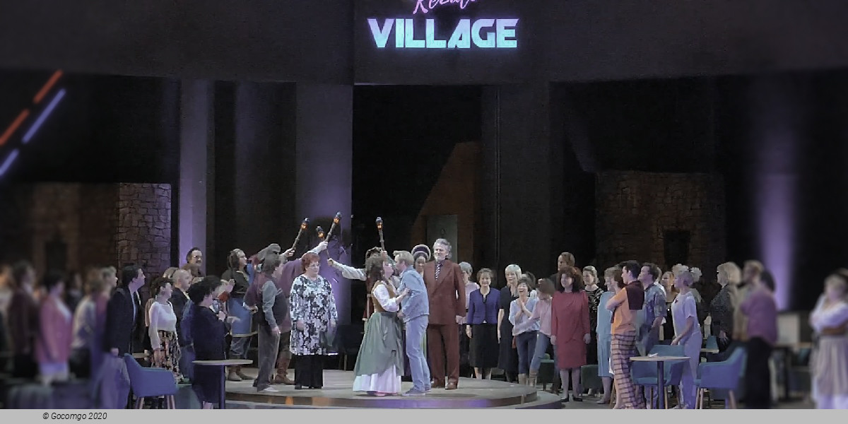 Scene 7 from the opera "The Bartered Bride"