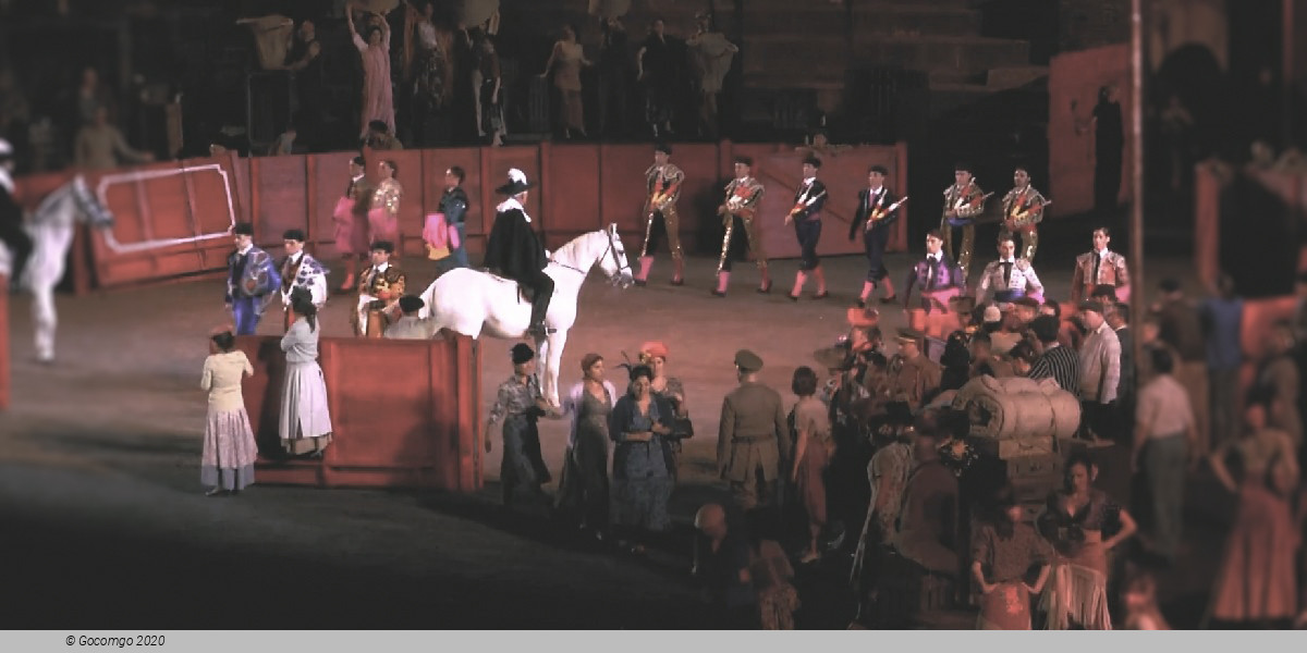 Scene 7 from the opera "Carmen", Arena Opera Festival