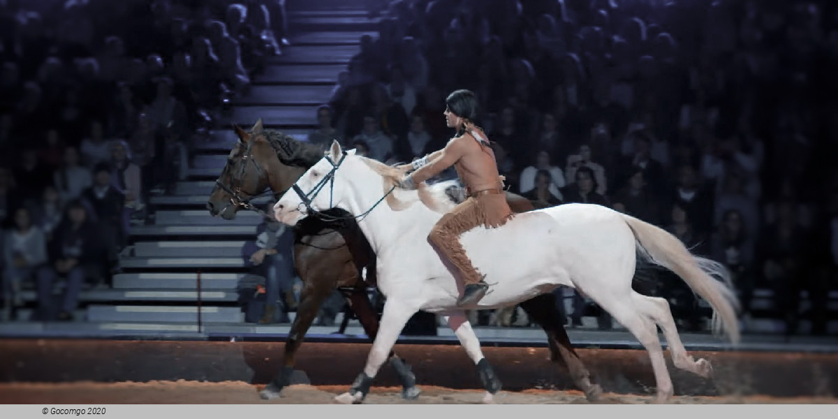 Scene 4 from the show "Cavalluna", photo 4