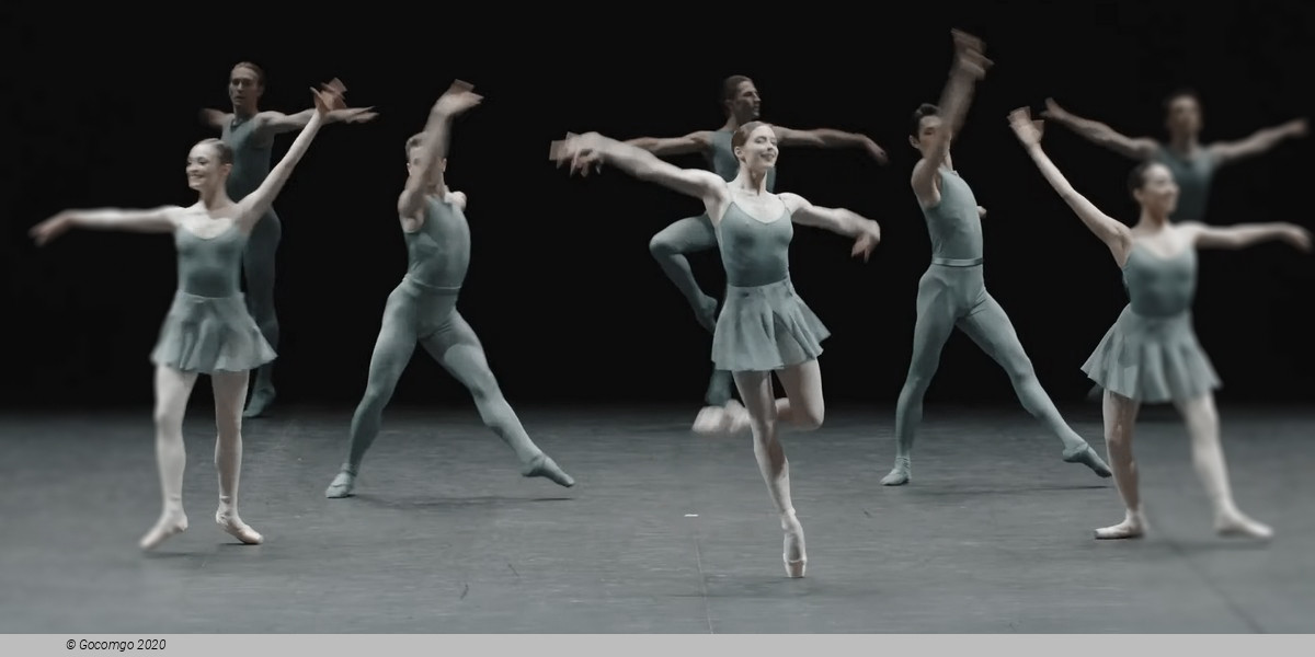 Scene 3 from the modern ballet "Blake Works I"