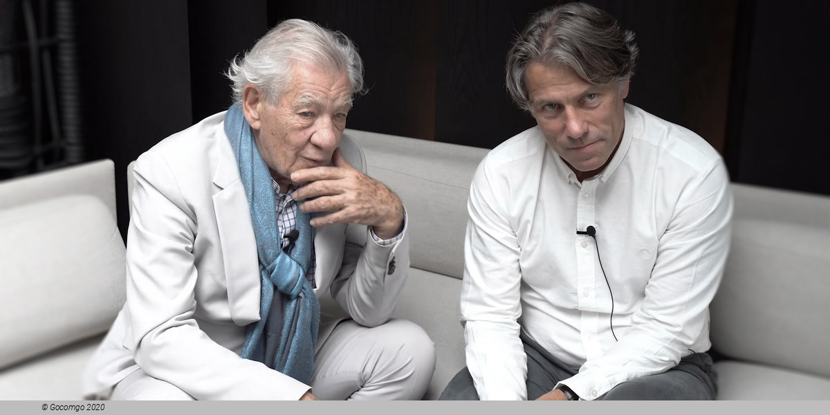Ian McKellen and John Bishop, photo 1