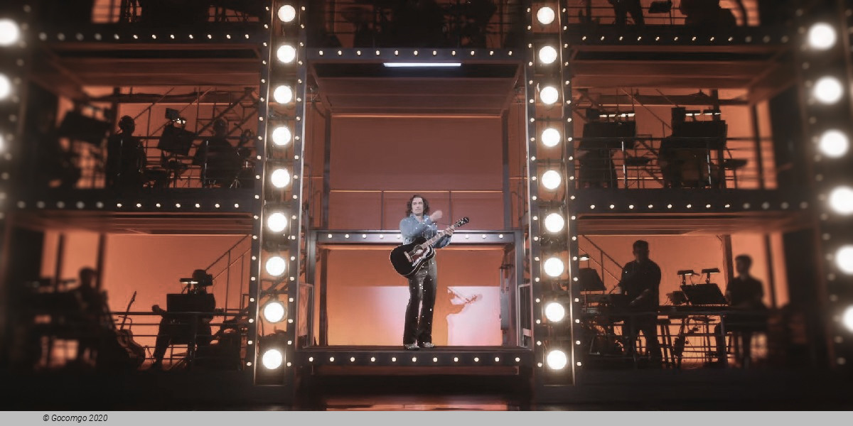 Scene 1 from the musical "A Beautiful Noise", photo 2