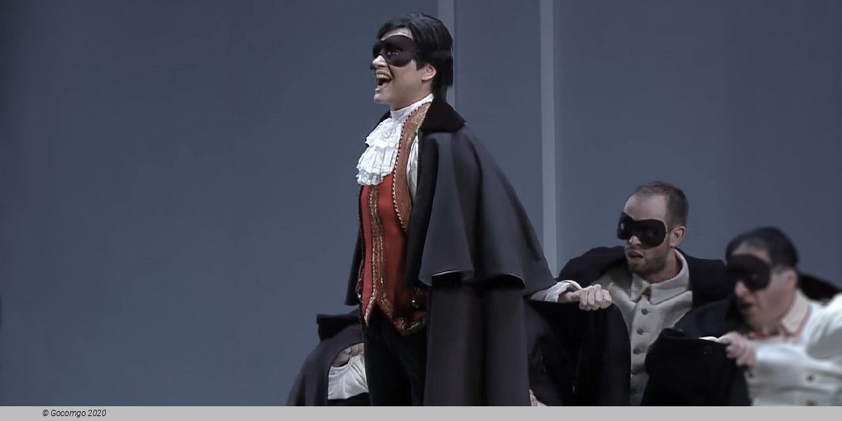 Scene 1 from the opera "Un Ballo in Maschera"