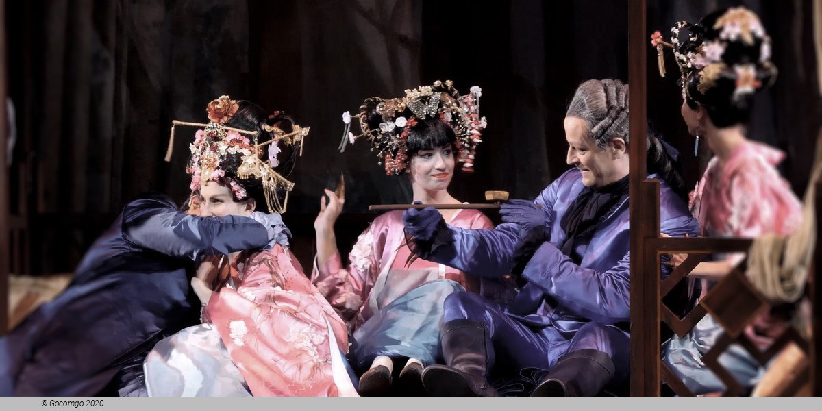 Scene 6 from the opera "Un Ballo in Maschera"