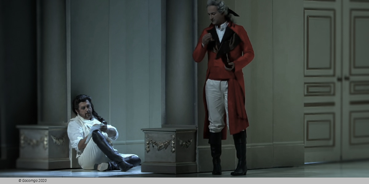 Scene 3 from the opera "Andrea Chénier"