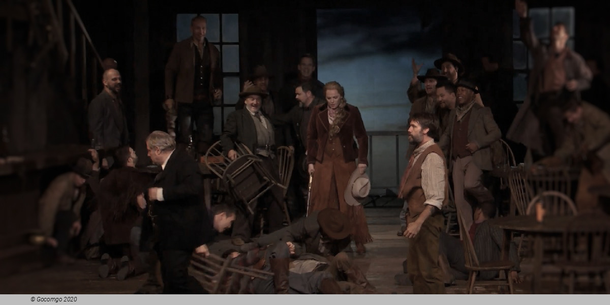 Scene 1 from the opera "La fanciulla del West", photo 2