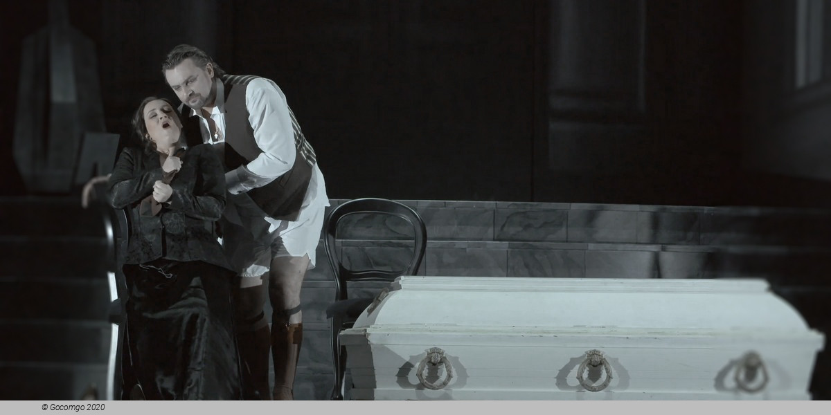 Scene 1 from the opera "I masnadieri"