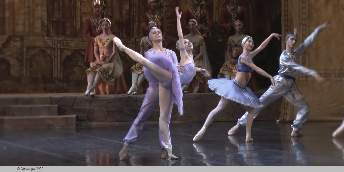 Scene 1 from the ballet "La Bayadère"