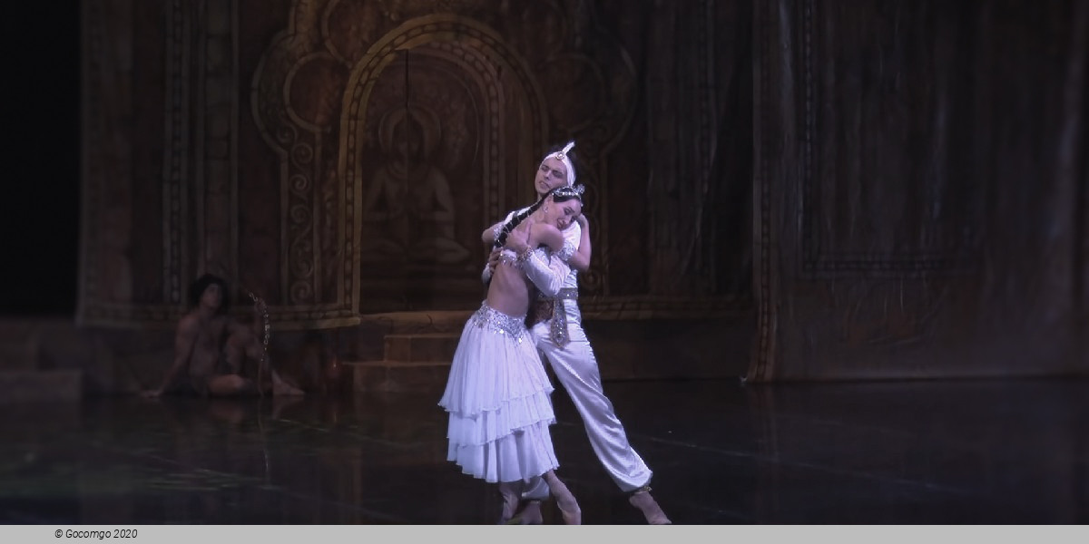 Scene 4 from the ballet "La Bayadère"