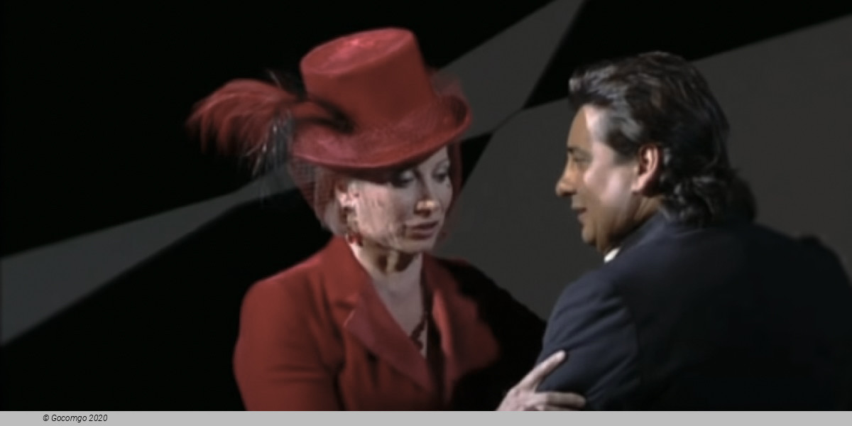 Scene 1 from the opera "Luisa Miller"