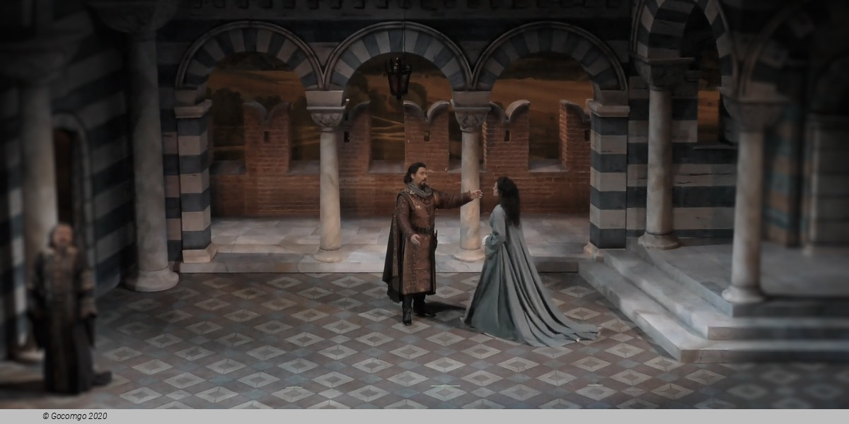 Scene 1 from the opera "L`amore dei tre re", photo 1