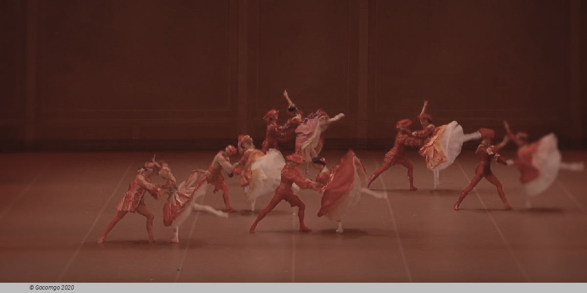 Scene 3 from the ballet "The Lady with the Camellias"