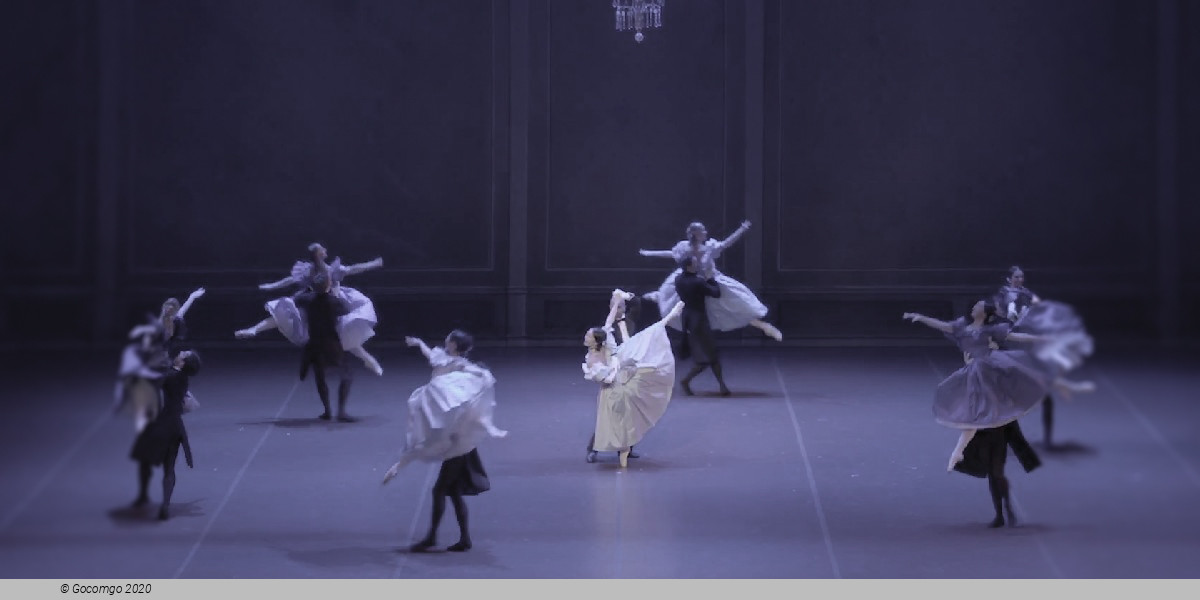 Scene 4 from the ballet "The Lady with the Camellias"