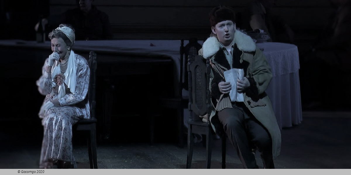 Scene 2 from the opera "Eugene Onegin"