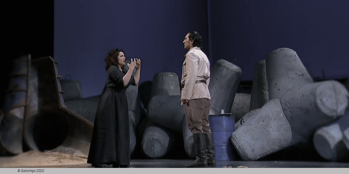 Scene 1 from the opera "Medea"