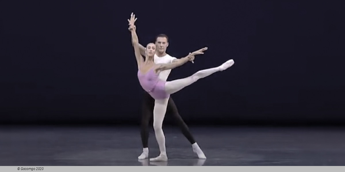 Scene 2 from the ballet "Symphony in Three Movements"