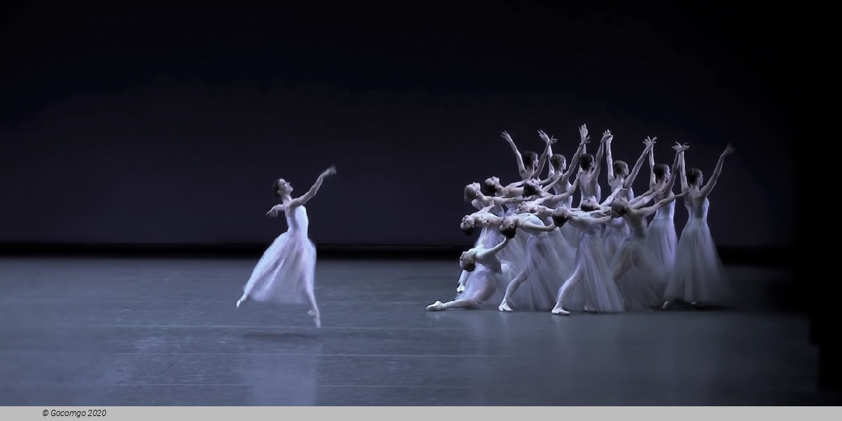 Scene 4 from the ballet "Serenade"