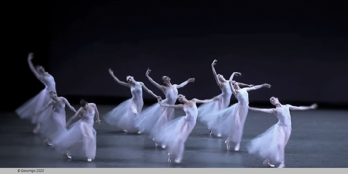 Scene 5 from the ballet "Serenade"