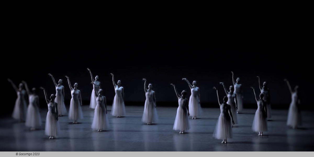 Scene 6 from the ballet "Serenade"