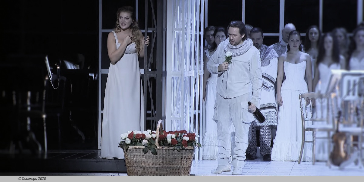 Scene 5 from the opera "Iolanta"