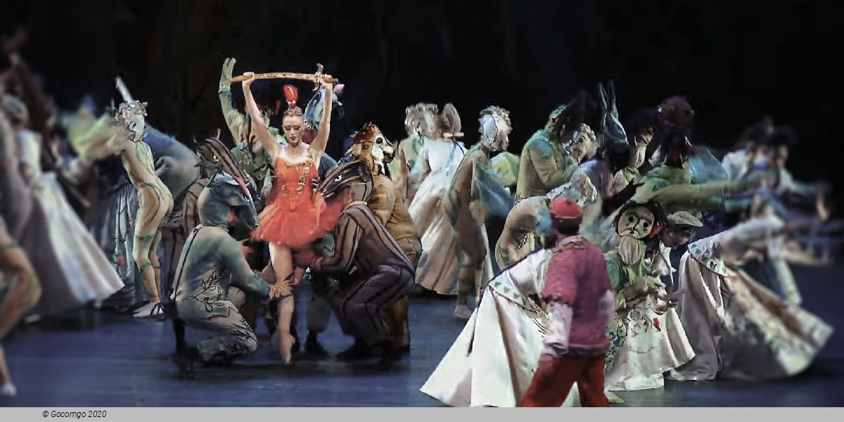 Scene 4 from the ballet "The Firebird"