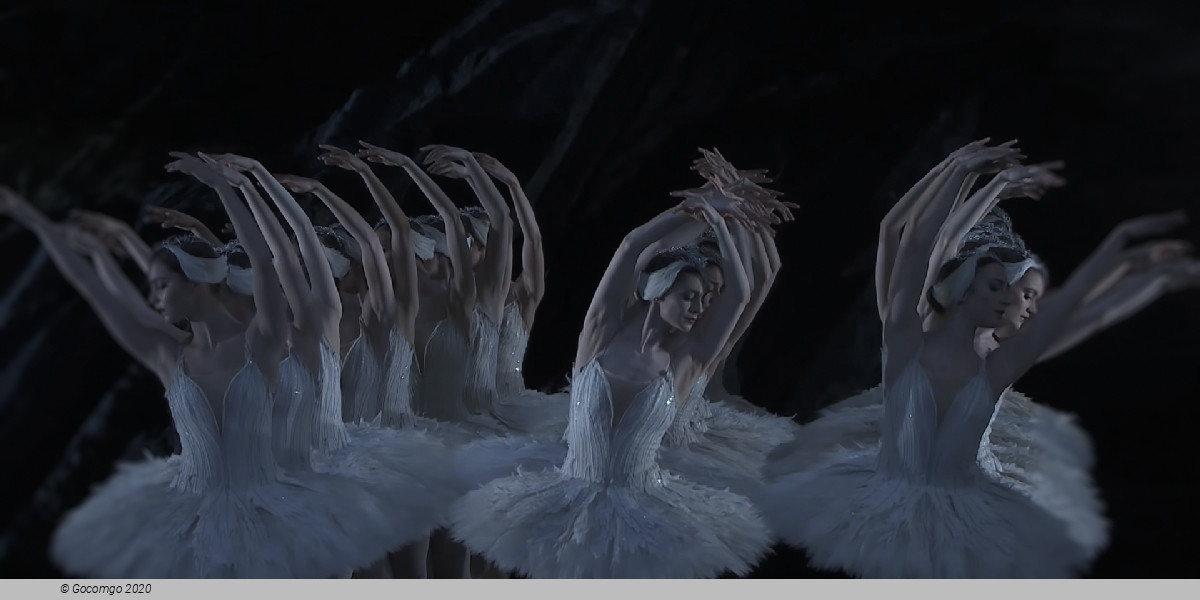 Scene 4 from the ballet "Swan Lake"