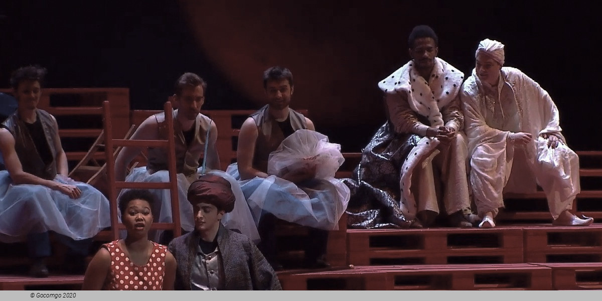 Scene 3 from the opera "Il mondo della luna"