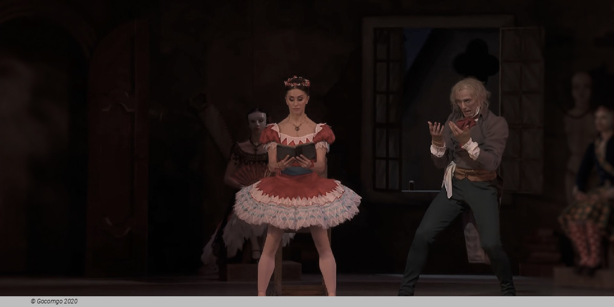 Scene 6 from the ballet "Coppélia"