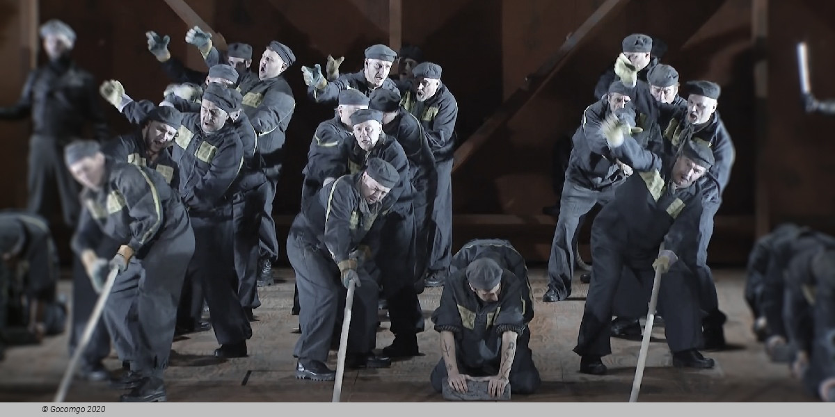 Scene 1 from the opera "Billy Budd"