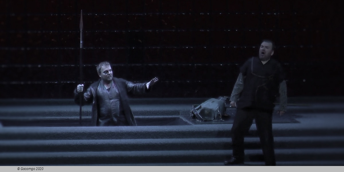 Scene 2 from the opera "Siegfried"