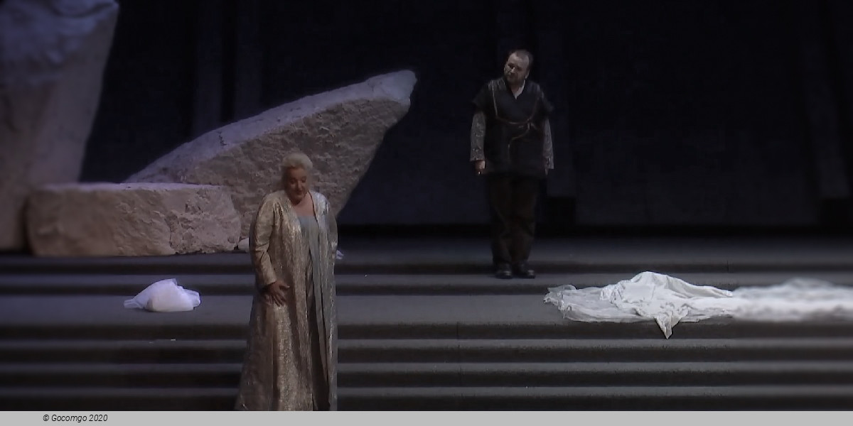 Scene 3 from the opera "Siegfried"