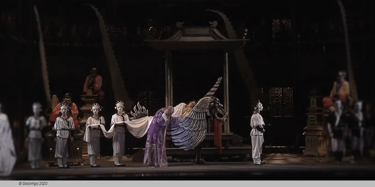 Scene 3 from the opera "Turandot"