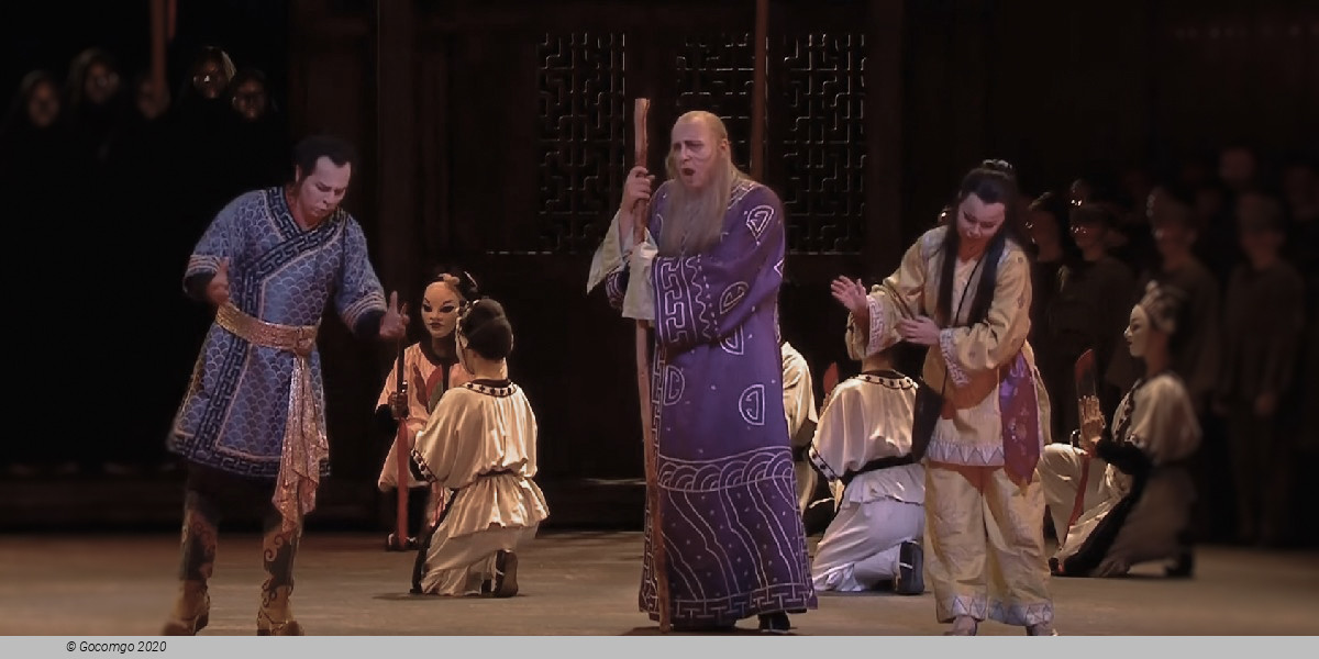 Scene 7 from the opera "Turandot"