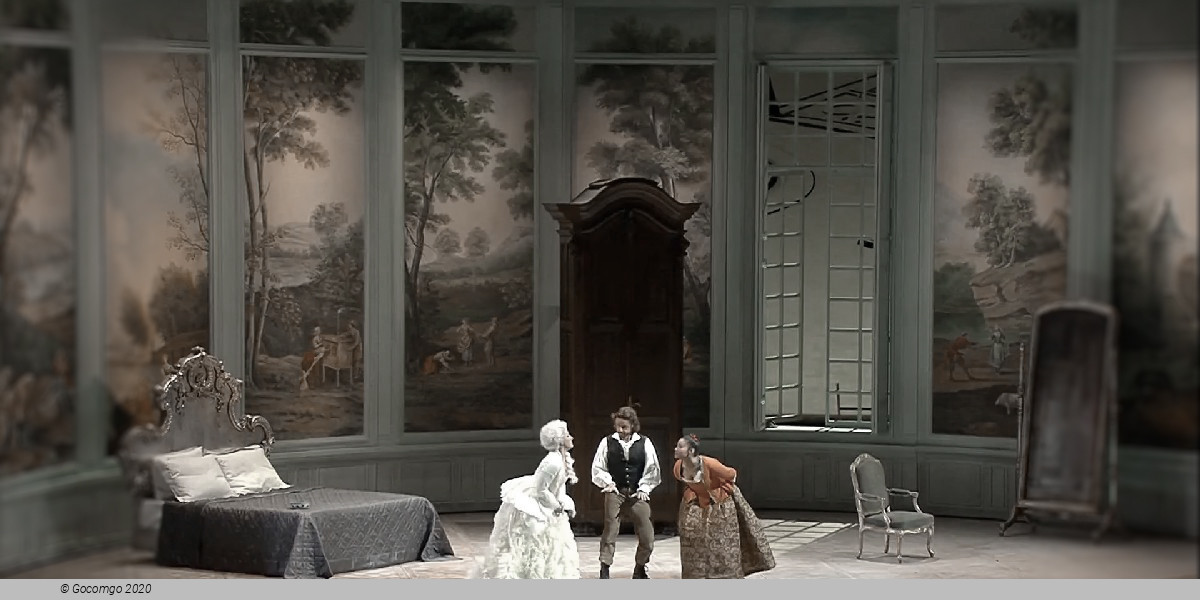 Scene 11 from the opera "The Marriage of Figaro"