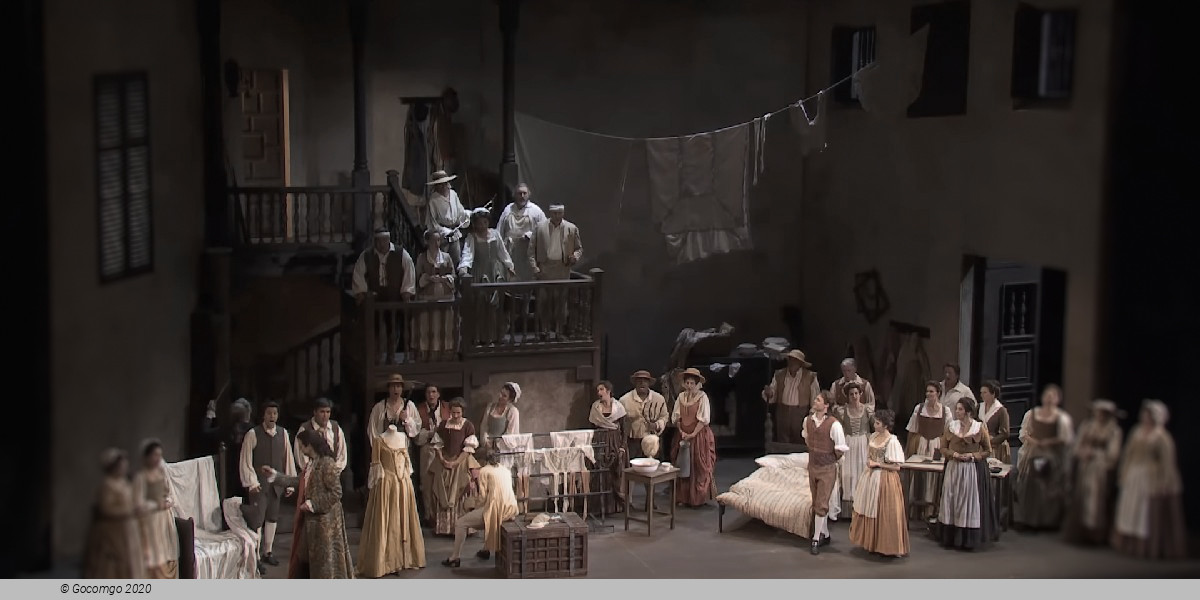 Scene 5 from the opera "The Marriage of Figaro"