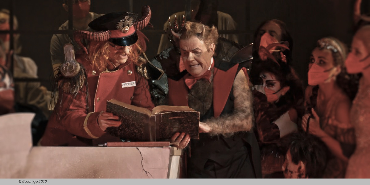 Scene 2 from the opera "Der Teufel auf Erden", photo 1