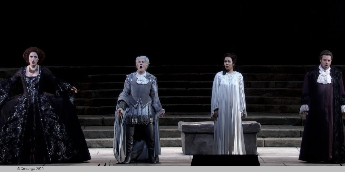 Scene 5 from the opera "Idomeneo"