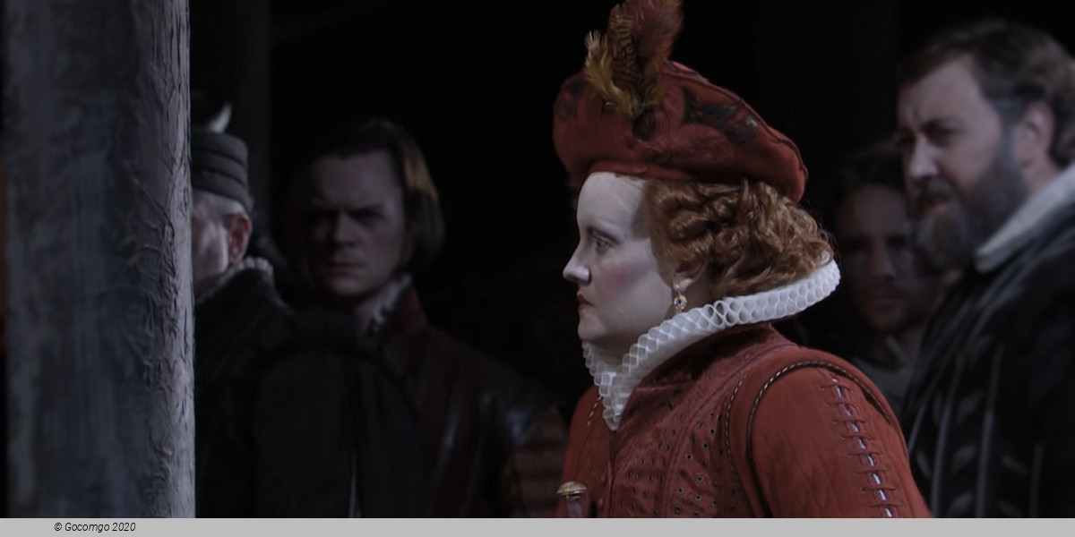 Scene 3 from the opera "Maria Stuarda"