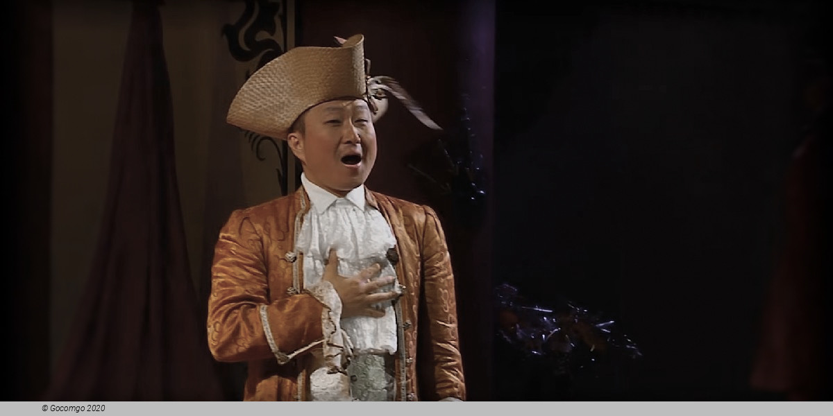 Scene 1 from the opera "L'Impresario in Angustie"