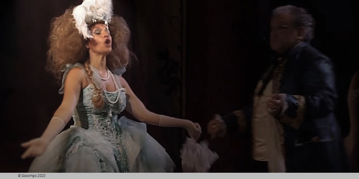 Scene 2 from the opera "L'Impresario in Angustie"