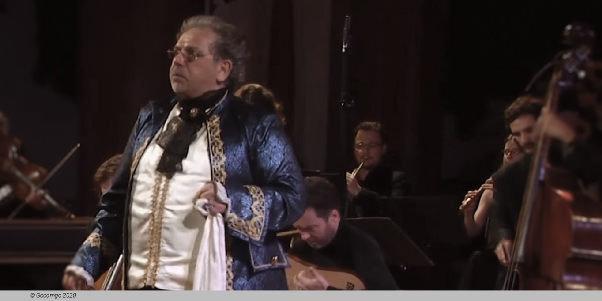 Scene 3 from the opera "L'Impresario in Angustie"