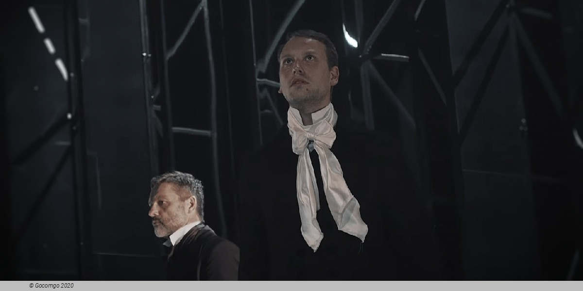 Scene 1 from the opera "Halka"