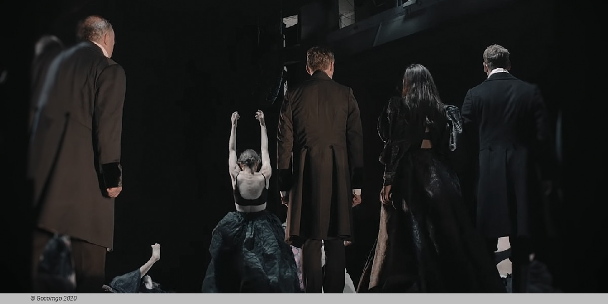 Scene 2 from the opera "Halka"